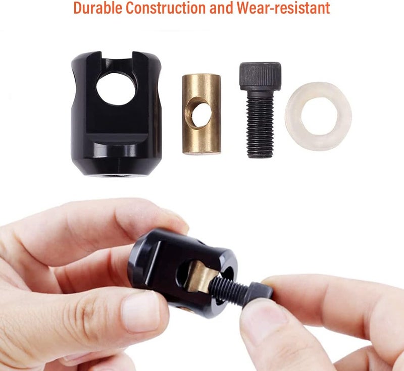 SOPOGER Bow Stabilizer Quick Disconnect Double Joint Archery Shock Absorber Connector Adjustable Bow Rod Stabilizer - Image 2